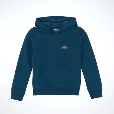 Wrangler Boys Western Back Graphic Pullover Hoodie