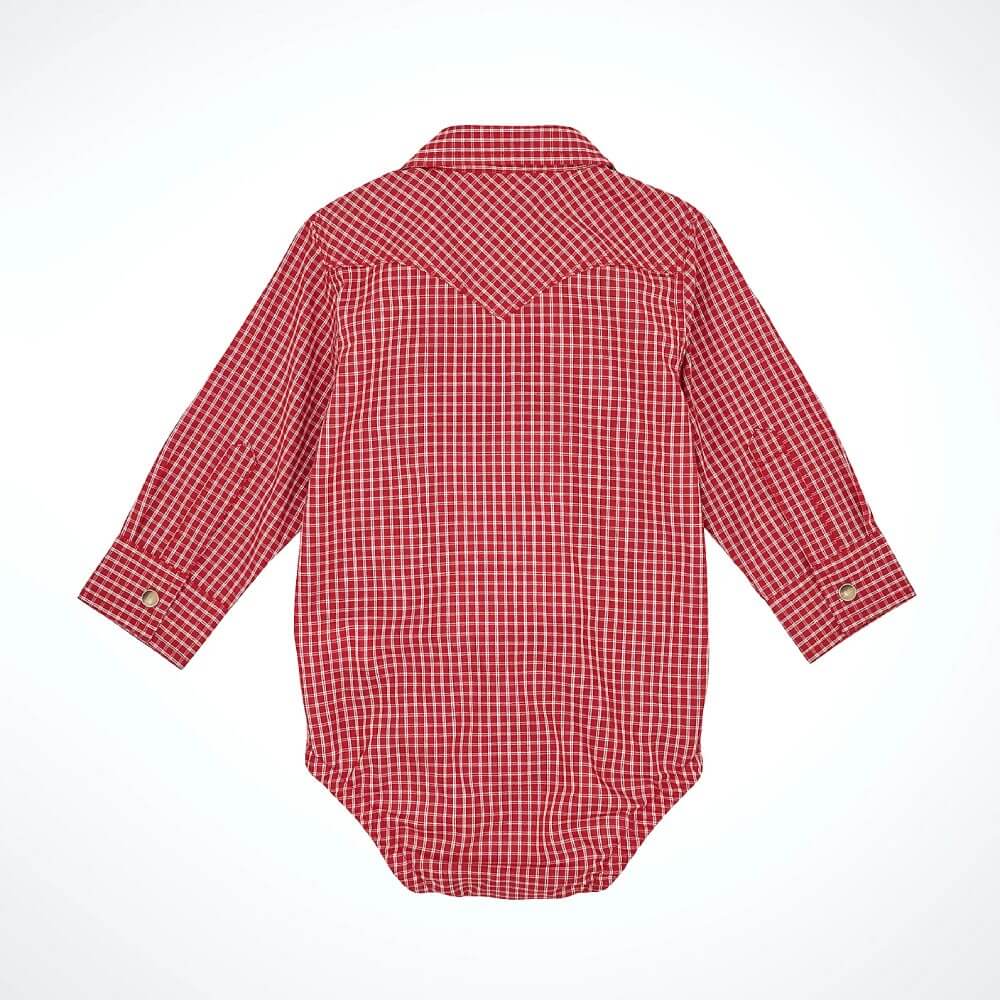 Wrangler Boys Western Snap Onesie