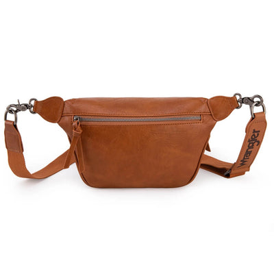Wrangler Fanny Pack Belt Sling Bag Light Brown - WG82-194LBR