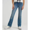 Wrangler Girls Lainey Wilson x Wrangler Boot Huggers Jeans Blue Wash - 112368277