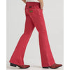 Wrangler Girl's Lainey Wilson x Wrangler Red Flare Jeans - 112380477