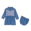 Wrangler Girls Denim Snap Dress