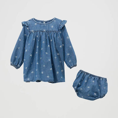 Wrangler Girls Denim Trapeze Dress