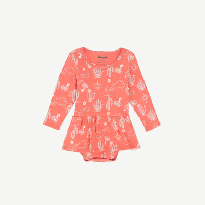 Wrangler Girls Desert Icons Skirted Bodysuit