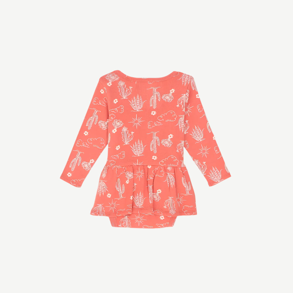 Wrangler Girls Desert Icons Skirted Bodysuit