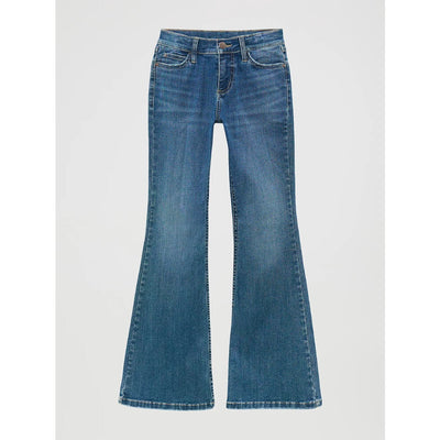 Wrangler Girls Flare Bespoke Flare Jeans Lily (blue-medium) - 112371943