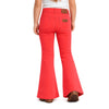 Wrangler Girls Flare Jeans Coral - 112382690