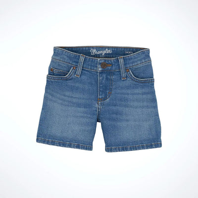 Wrangler Girls Hemmed Denim Shorts Ariana