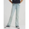 Wrangler Girls Lainey Wilson x Wrangler Raw Hem Boot Jeans Bleach Blue - 112368275