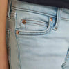 Wrangler Girls Lainey Wilson x Wrangler Raw Hem Boot Jeans Bleach Blue - 112368275