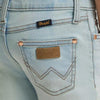Wrangler Girls Lainey Wilson x Wrangler Raw Hem Boot Jeans Bleach Blue - 112368275