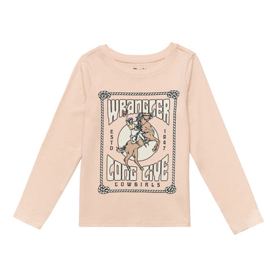 Wrangler Girls "Long Live Cowgirls" T-Shirt