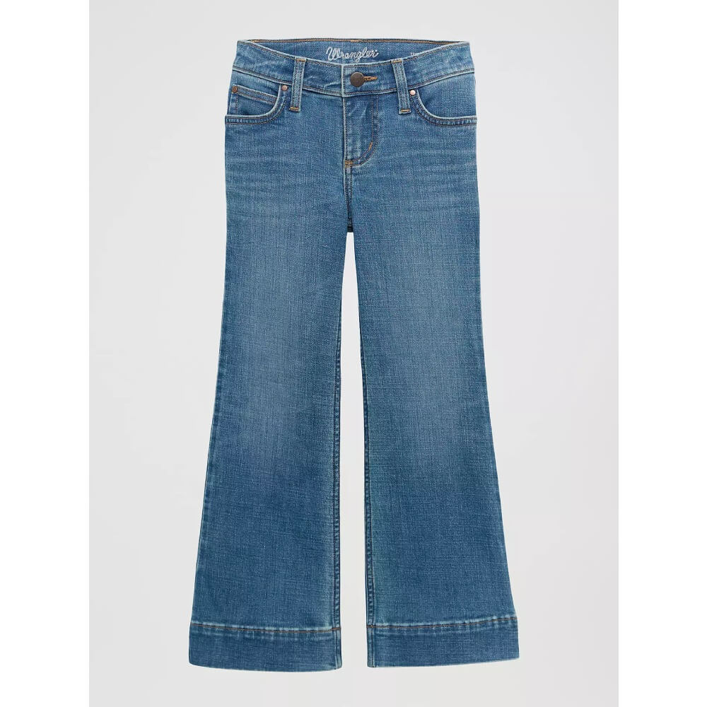 Wrangler Girls Retro Trouser Jeans Nala (Sizes: 4-18) - 112375149
