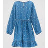 Wrangler Girls Ruffle Hem Denim Dress - 112372431