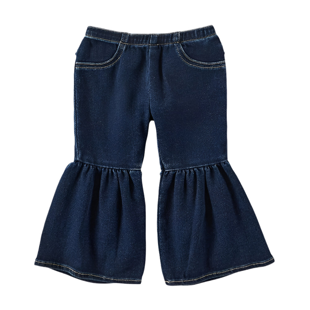 Wrangler Girls Ruffle Leg Flare Jeans Lacey - 112321494