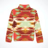 Wrangler Girls Southwest Quarter-Zip Sherpa Pullover