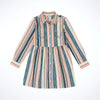 Wrangler Girls Stripe Western Snap Dress