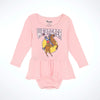 Wrangler Girls Western Graphic Skirted Bodysuit Pink - 112367541