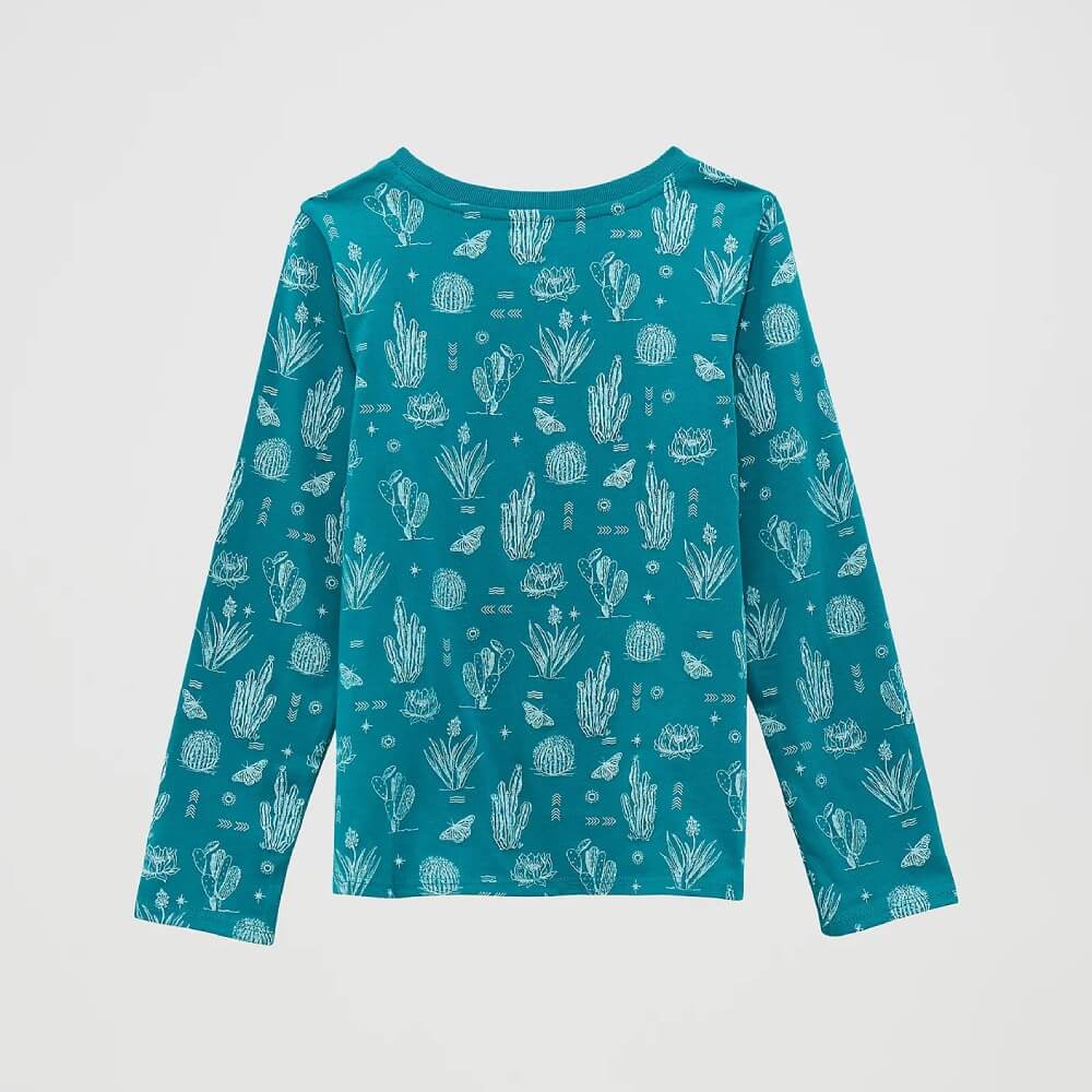 Wrangler Girls Western Graphic T-Shirt Green Icons - 112371927