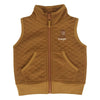 Wrangler Infant Boys 3 Piece Cowboy Quilted Vest/Pant Set Brown Sugar - PW2100043