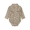 Wrangler Infant Boys Long Sleeve Paisley Snap Onesie Brown - 112381489