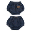 Wrangler Infant Diaper Cover - Washed Indigo - 11MWIPW