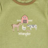 Wrangler Infant Girls 3 Piece Farm Friends Onesie Set Tea/White - HW2100105