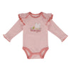 Wrangler Infant Girls Chicken Onesie Set Lotus Pink - HW1100035