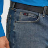 Wrangler Mens 20X Active Flex Relaxed Fit Jeans Thundercloud - 01MCWTD