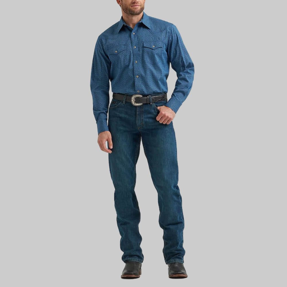 Wrangler Mens 20X® Advanced Comfort Western Shirt