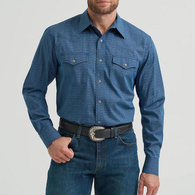 Wrangler Mens 20X® Advanced Comfort Western Shirt - 112369482