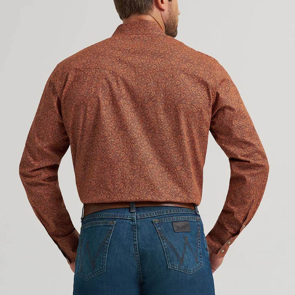 Wrangler Mens 20X Comfort Western Shirt
