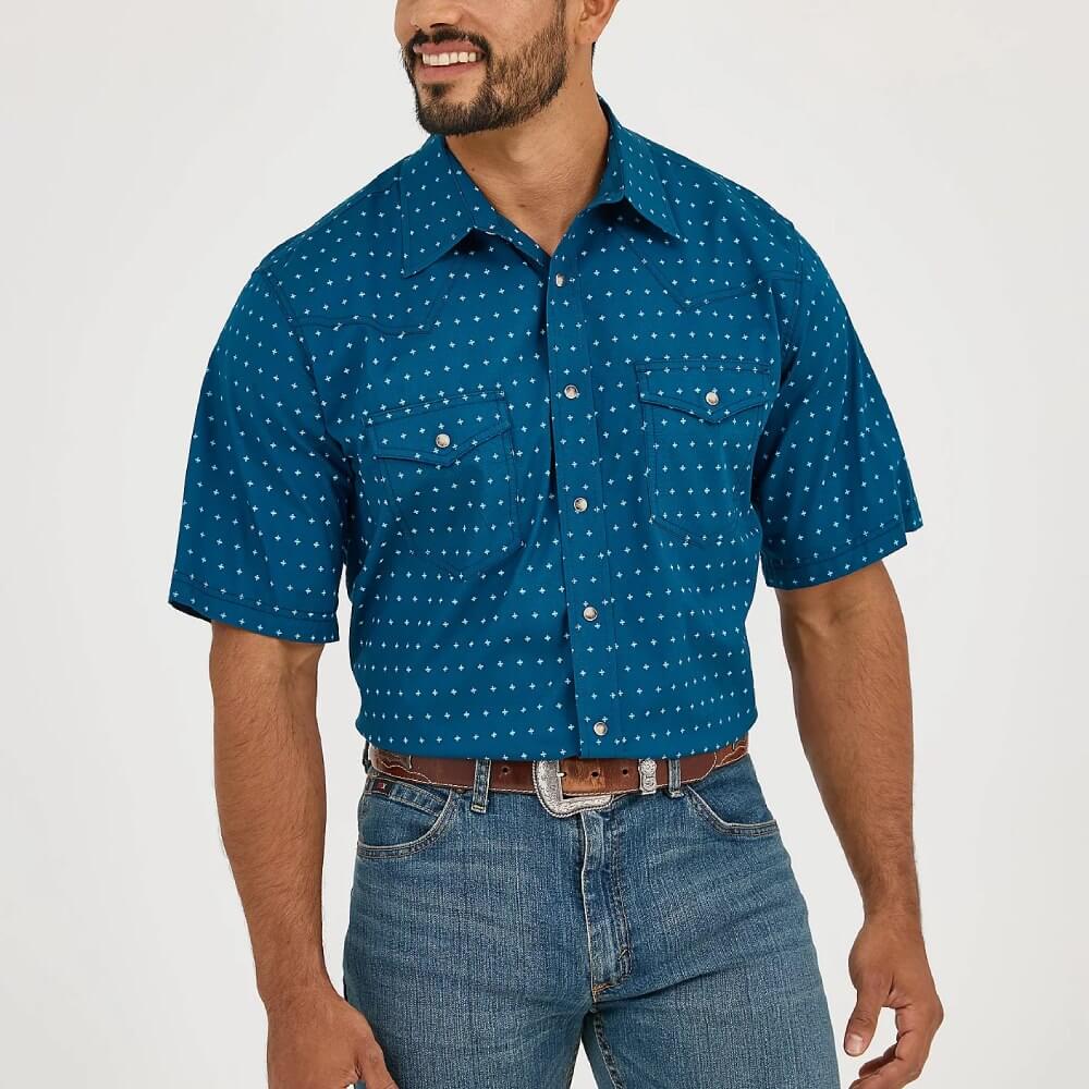 Wrangler Mens 20X Competition Advanced Comfort Shirt