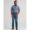Wrangler Mens 20X® Competition Advanced Comfort Shirt Navy Geo - 112378712