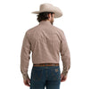 Wrangler Mens 20X Competition Advanced Comfort Shirt Red/Brown - 112381478