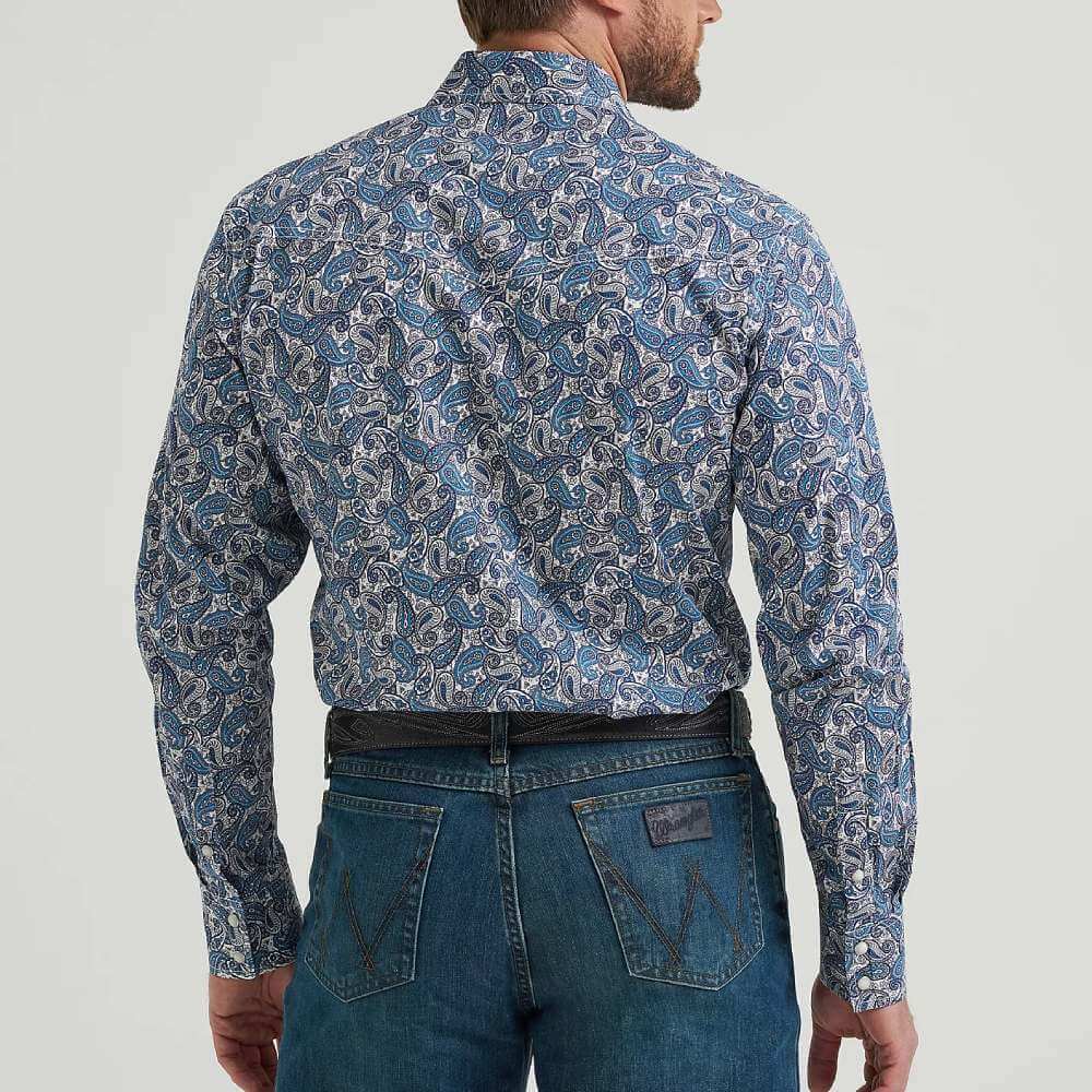 Wrangler Mens 20X® Competition Advanced Comfort Western Shirt