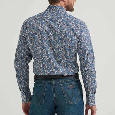 Wrangler Mens 20X® Competition Advanced Comfort Western Shirt
