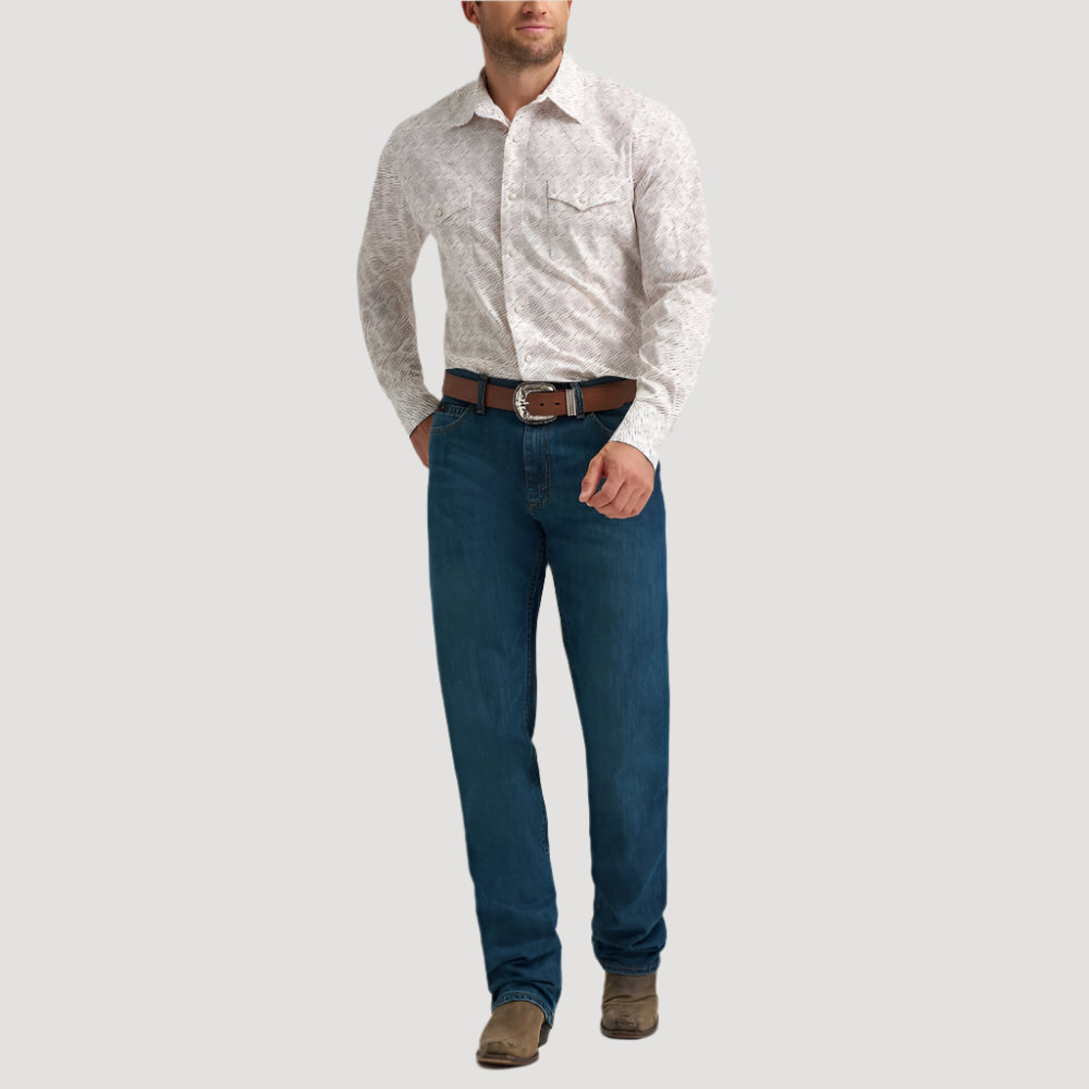 Wrangler Mens 20X® Competition Advanced Western Shirt