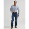 Wrangler Mens 20X Competition Advanced Western Shirt Modular White - 112381477