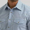 Wrangler Mens 20X Competition Advanced Western Shirt Modular White - 112381477