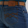 Wrangler Mens 20X No. 42 Vintage Bootcut Jeans Shore - 112381603