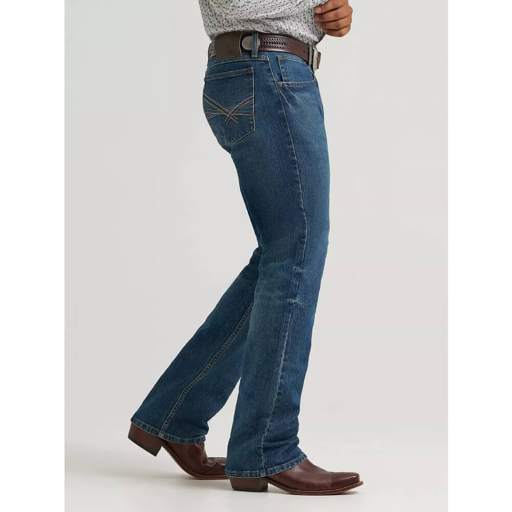 Wrangler 20x No. 42 Vintage Boot Cut Jean Jeans, Cantiere, W30 / L30 Uomo Wrangler 20x No. 42 Vintage Boot Cut Jean Jeans, Cantiere, W30 / L30 Uomo