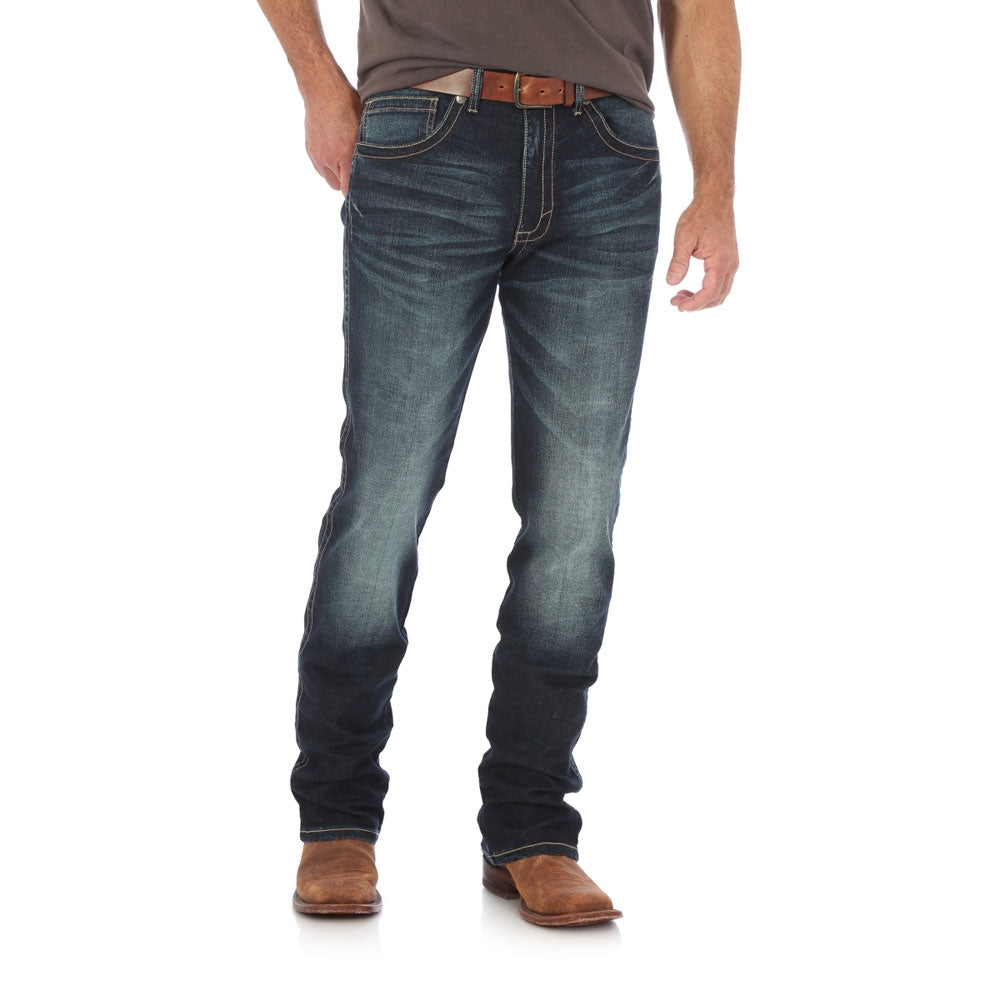 Wrangler Mens 20X No. 44 Slim Fit Straight Leg Jeans - 44MWXDN