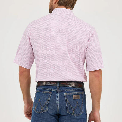 Wrangler Mens 20X® Short Sleeve Western Shirt