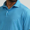 Wrangler Mens All Terrain Gear Performance Polo Shirt Airy Blue - 112375252