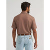 Wrangler Mens All Terrain Gear Performance Polo Shirt Argan Oil - 112382491