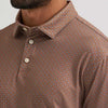 Wrangler Mens All Terrain Gear Performance Polo Shirt Argan Oil - 112382491