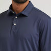 Wrangler Mens All Terrain Gear Performance Polo Shirt Blue Nights - 112382471