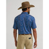 Wrangler Mens All Terrain Gear Performance Polo Shirt Navy - 112382489