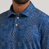 Wrangler Mens All Terrain Gear Performance Polo Shirt Navy - 112382489